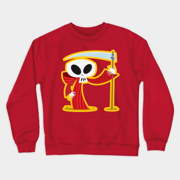 Red Death Crewneck Sweatshirt by dhartist